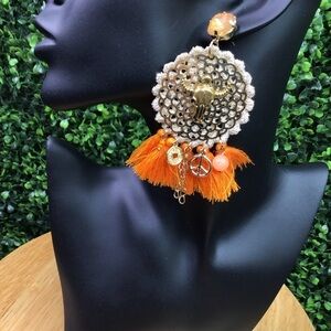 Western boho style‎ earrings